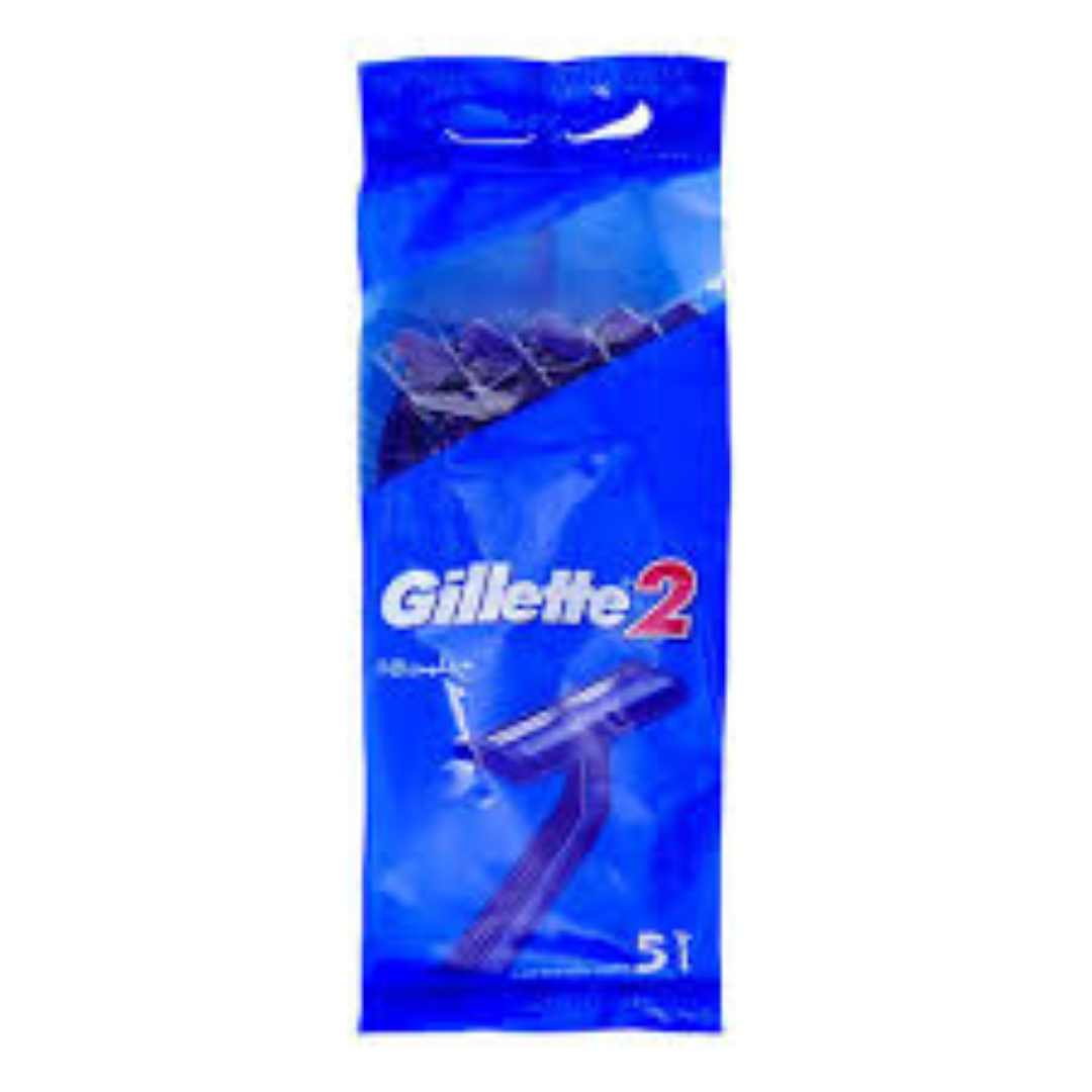 GILLETTE 2 DISPOSABLES VP 5 S